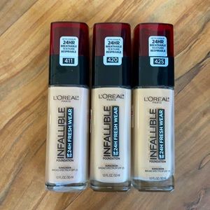 L’Oréal infallible foundation